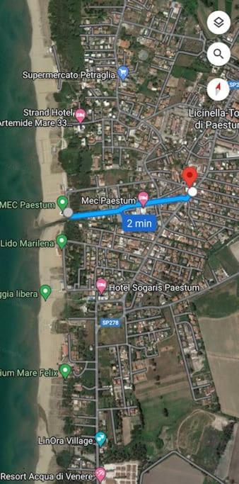 Casa Vacanze Mare Di Paestum Apartment Ngoại thất bức ảnh